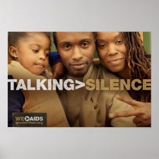 Talking > Silence Family Poster ポスター