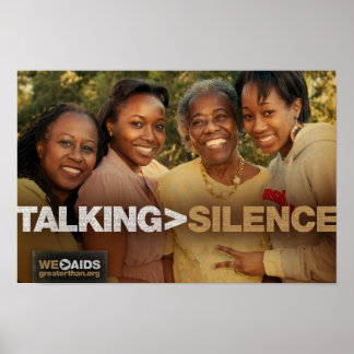 Talking > Silence Generationsポスター ポスター