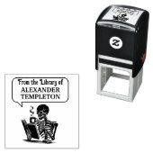 Talking Skeleton Drink 読 Coffee's Book #2 セルフインキングスタンプ (インサイチュ)