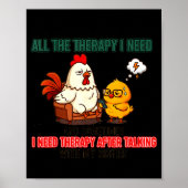 Talking To My Sister Is All The Therapy I Need Fun ポスター (正面)