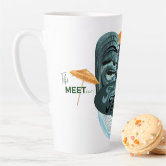 TalkTiki – 背の高いラテマグカップ カフェラテマグ