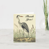 Tall Bird, "Thank You!", Vintage Look カード (正面)