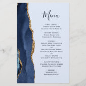 Tall Budget Navy Blue金ゴールドアゲート結婚のメニュー (正面)