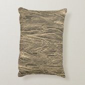 Tall Grass Ghillie Suit Camouflage アクセントクッション (裏面(縦))