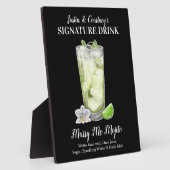 Tall Mojito ・ PERSONALIZE this Signature Drink フォトプラーク (側面)