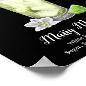 Tall Mojito ・ PERSONALIZE this Signature Drink Pla ポスター (角)