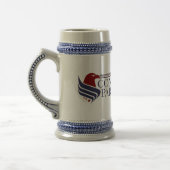 Tall mug, colonial - style, Constitution Party ビールジョッキ (左)