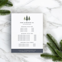 Tall Pinesの価格とサービス