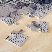 Tall Ship and Map of Pacific Ocean ジグソーパズル (側面)