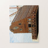 Tall Ship El Galeón Close-up Photo ジグソーパズル (縦)