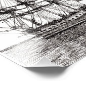 「Tall Ship Harmioone on the York River」写真プリント フォトプリント (角)