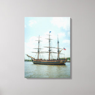 Tall Ship HMS Bounty キャンバスプリント