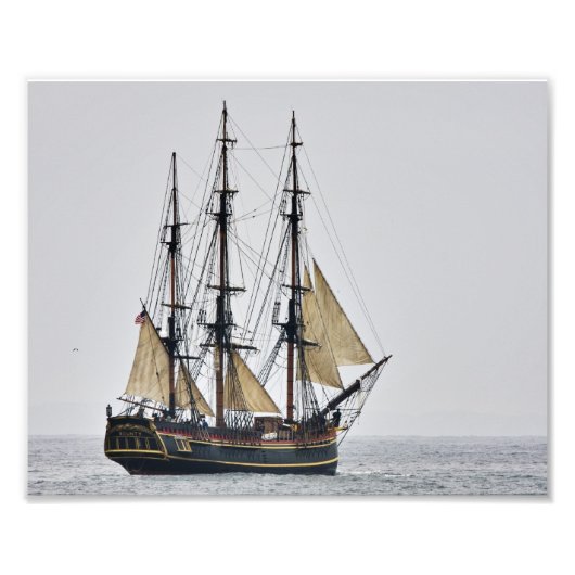 Tall Ship HMS Bounty フォトプリント (正面)