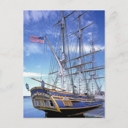 Tall Ship HMS Bounty ポストカード (正面)
