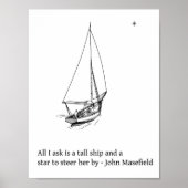 Tall Ship Poster ポスター (正面)