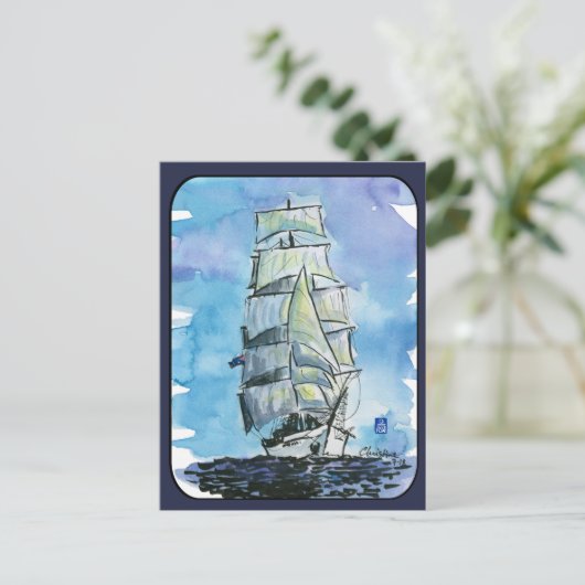 Tall Ship Series #4 ポストカード (スタンド正面)