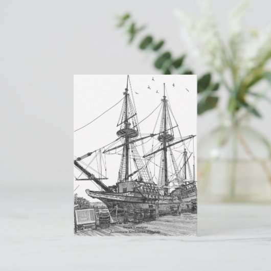 Tall Ship Susan定数 ポストカード (スタンド正面)