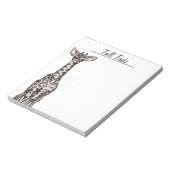 Tall Tasks - Giraffe To Doメモ帳 ノートパッド (回転)