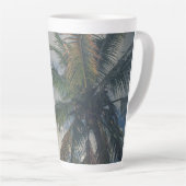 Tall Vacation Palm Mug カフェラテマグ (右アングル)