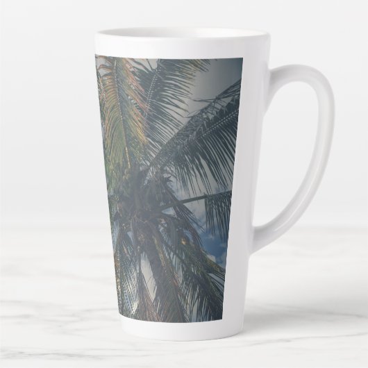 Tall Vacation Palm Mug カフェラテマグ (右)