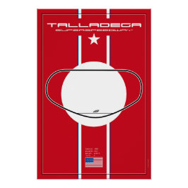 Talladega Superspeedway ポスター