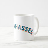 Tallahassee、フロリダヴィンテージアーチ コーヒーマグカップ (正面右)