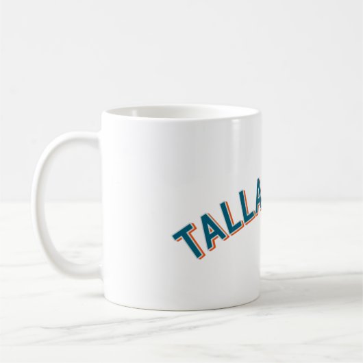 Tallahassee、フロリダヴィンテージアーチ コーヒーマグカップ (左)