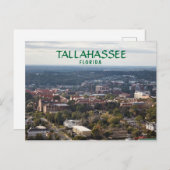 Tallahassee，フロリダ，都市の空中表示 ポストカード (正面/裏面)
