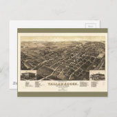 Tallahassee、フロリダ(1885年)の空中写真 ポストカード (正面/裏面)