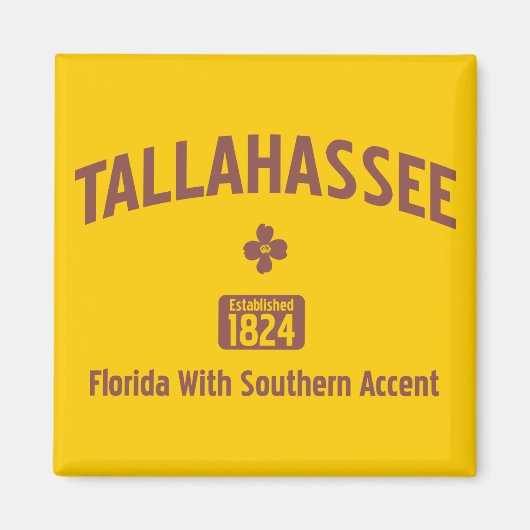 TALLAHASSEE: 1824 マグネット (正面)