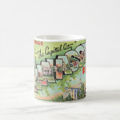 Tallahassee Florida Greeting Mug コーヒーマグカップ (中央)