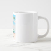 Tallahassee Florida Travelポスター。 ジャンボコーヒーマグカップ (右)