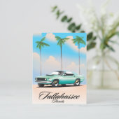 Tallahassee Florida Travelポスター。 ポストカード (スタンド正面)