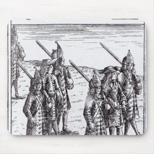 Tallard元帥および他のフランスのな大将 マウスパッド (正面)