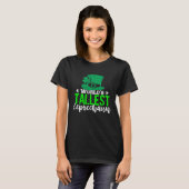 Tallest Tall Leprechaun Cute St Patricks  Drinking Tシャツ (正面フル)