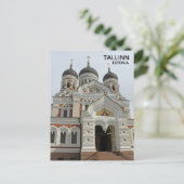 Tallinn Alexander Nevsky Cathedral Postcard! ポストカード (スタンド正面)