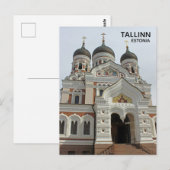 Tallinn Alexander Nevsky Cathedral Postcard! ポストカード (正面/裏面)