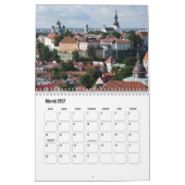 Tallinn-Estonia Calendar カレンダー (3月 2027)