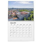 Tallinn-Estonia Calendar カレンダー (2月 2027)