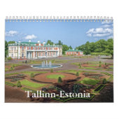 Tallinn-Estonia Calendar カレンダー (カバー)