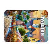 Tallinn, où l'histoire et la modernité se marient マグネット (横)