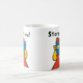 Tallulahはおもしろいな顔を作ります コーヒーマグカップ (中央)