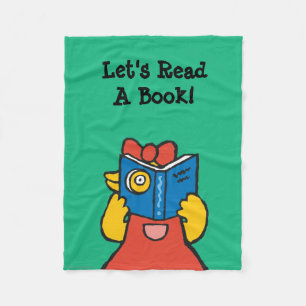 Tallulahはおもしろいな顔を作ります フリースブランケット