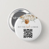 TALLULAH Terracotta買新婦A Drink QR Code 缶バッジ (正面&裏面)