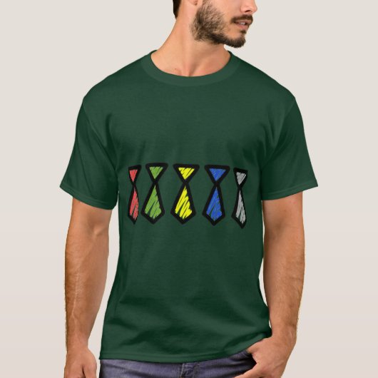 Tally Hall ネクタイ プレミアム Tシャツ (正面)