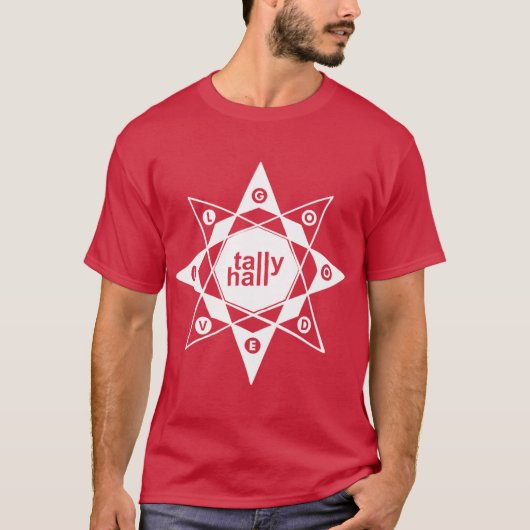 Tally Hall goodevil white Tシャツ (正面)