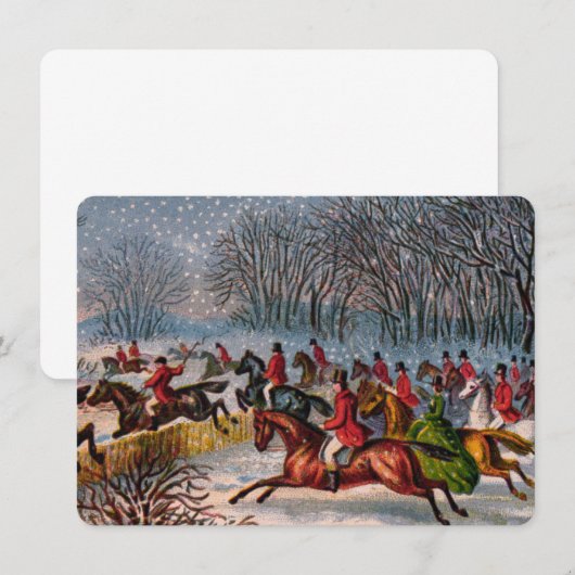 Tally-Ho招待状 招待状 (正面/裏面)