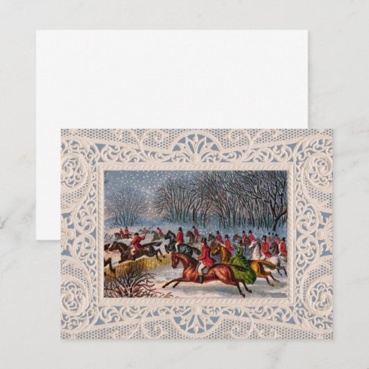 Tally-Ho 招待状 (正面/裏面)