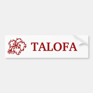 TALOFA バンパーステッカー