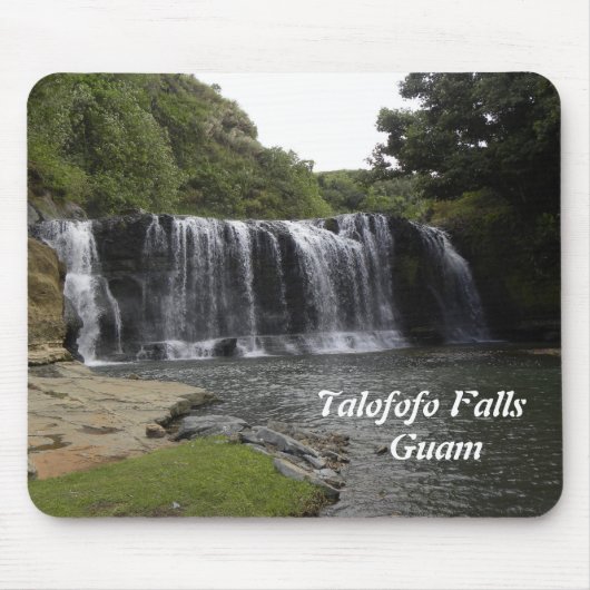 Talofofoの滝 マウスパッド (正面)